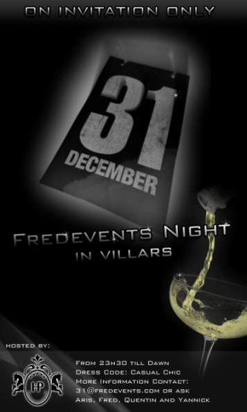 31 Decembre Invitation